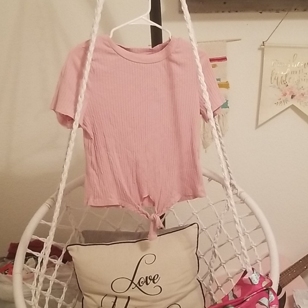 Cute tied shirt